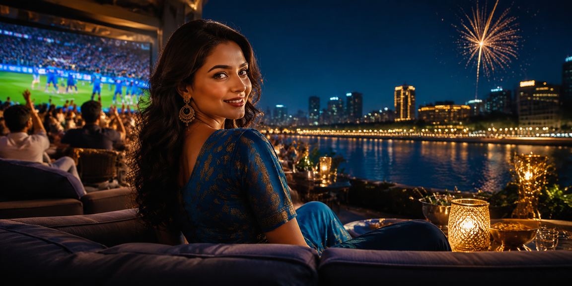 Live casino dealer hosting a table game online